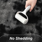 Large Area Rugs for Living Room Bedroom, 7 x 10 Ft Non-Slip Tie-Dyed Modern Area Rug, Soft Thickened Memory Foam Rug, Comfy Indoor Carpet for Boys Girls Room Nursery Dorm Home Decor, Dark Grey