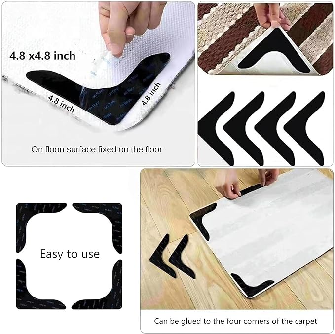 Wild Animal Bohemian Southwestern Country Hallway Rug, 4x10ft, Bear Pine Cone Long Runner, Comfortable Breathable Vintage for Kitchen Dining Room Office