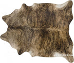 Brindle Brazilian Cowhide: XL