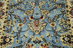 Unique Loom Sialk Hill Collection Area Rug - Washington (2' 11" x 16' 5" Runner Light Blue/Navy Blue)
