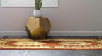 Unique Loom Versailles Collection Traditional Classic Floral Motif Area Rug (2' 2 x 6' 0 Runner, Terracotta/ Ivory)