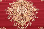 Unique Loom Reza Collection Traditional Persian Style Area Rug, Square 8' 0" x 8' 0", Burgundy/Ivory