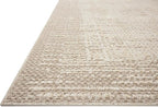 Loloi Amber Lewis Bexley Collection BEX-06 Natural/Taupe 7'-10" x 10' Area Rug Neutral, Textured, Living, Bedroom, Dining, Carpet