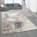 Paco Home Abstract Area Rug Artful Mottled Color Pattern in Beige Grey, Size: 2' x 3'3"
