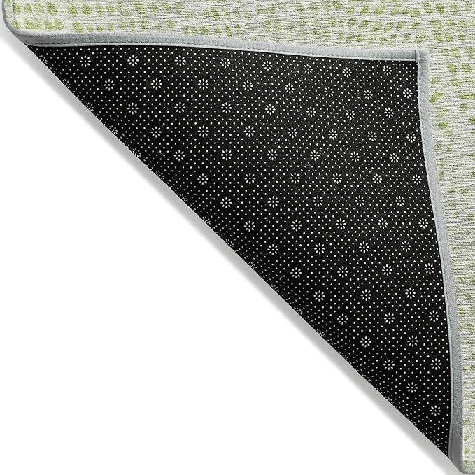 Addison Rugs Chantille ACN591 Aloe 8' x 8' Indoor Outdoor Round Rug, Easy Clean, Machine Washable, Non Shedding, Bedroom, Living Room, Dining Room, Kitchen, Patio Rug