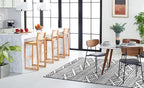 SAFAVIEH Area Rug 12x18 - Tulum Collection - Large - Ivory & Black, Moroccan Boho Tribal Design, Non-Shedding & Easy to Clean, Ideal for Living Room, Bedroom, Dining Space (TUL272B)
