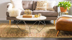 Unique Loom Voyage Collection Traditional Oriental Classic Intricate Design Area Rug (3' 3 x 5' 3 Rectangular, Green/Ivory)