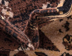 Unique Loom Taftan Collection Border Geometric Tribal Inspired Design Area Rug (2' 2 x 3' 0 Rectangular, Brown/ Tan)