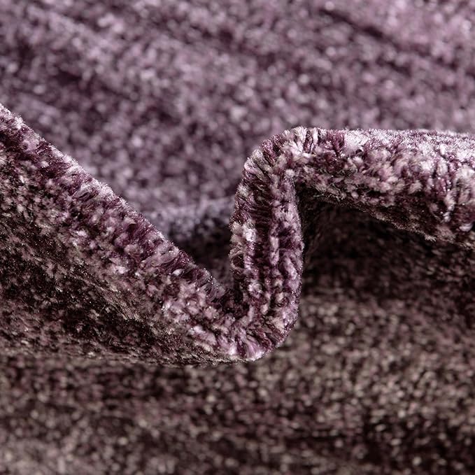 Rugs.com Angelica Collection Rug – 9' x 12' Violet Medium Rug Perfect for Living Rooms, Large Dining Rooms, Open Floorplans