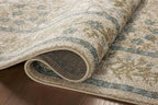 Loloi Rifle Paper Co. Laurel Collection LAU-03 Ivory/Multi 5'-3" x 7'-8" Area Rug