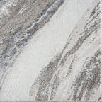 LUXE WEAVERS Lagos Collection 7983 Grey 9x12 Art Deco Area Rug