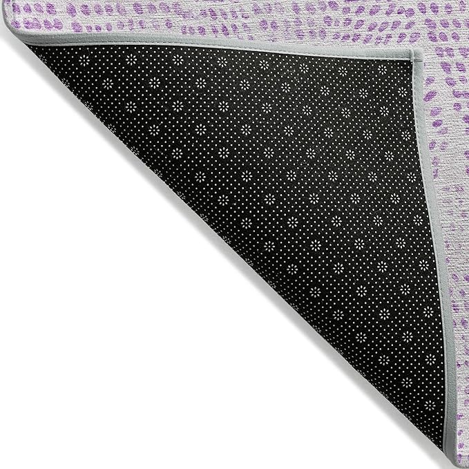 Addison Rugs Chantille ACN591 Purple 5' x 7'6" Indoor Outdoor Area Rug, Easy Clean, Machine Washable, Non Shedding, Bedroom, Living Room, Dining Room, Kitchen, Patio Rug