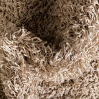 Unique Loom Solid Shag Collection Area Rug (10' x 13' 11" Rectangle, Taupe)