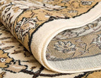 Unique Loom Espahan Collection Area Rug - Cape Cod (8'Round, Ivory/ Beige)