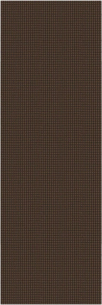Braided Runner Rug 2x7 Ft Washable Runners for Hallways Non Slip Rubber Backed Kitchen Runners Cotton Entryway Runner Indoor, Woven Floor Carpet for Hall Kitchen Bedroom, Brown