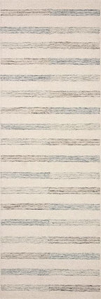 Loloi Chris Loves Julia Chris Collection CHR-05 Ivory/Slate 3'-6'' x 5'-6'', .50" Pile Height, Accent Rug