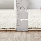 Abani Neutral Beige Area Rug 5' x 8' for Living Room, Bedroom - Zen Reiki Circles Pattern - Durable & Easy to Clean