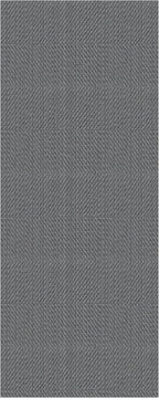 IOHOUZE Washable Runner Rug 2x5 Non Slip Runners for Hallways Entryway Runner Indoor, Kitchen Throw Rug Woven Cotton Floor Carpet for Hall Entrance Bedroom, Charcoal/Dark Grey