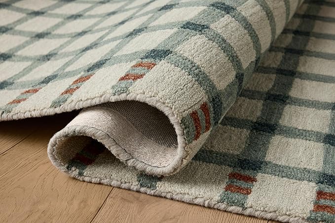 Loloi Magnolia Home by Joanna Gaines Waylon Collection WAY-02 Spa/Brick 2'-6" x 7'-6" Runner Rug