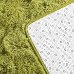 Large Shag Area Rugs 5 x 8, Plush Fuzzy Rugs for Living Room, Ultra Soft Fluffy Furry Rug for Bedroom, Indoor Carpet Nursery Rugs for Kids Room Home Decor, Green