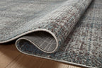 Loloi Angela Rose Ember Collection EMB-09 Denim/Charcoal 3'-6" x 5'-6" Accent Rug
