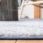 SAFAVIEH Area Rug 10x14 - Adirondack Collection - Large - Navy & Grey, Modern Ombre Design, Non Shedding & Easy to Clean, Ideal for Living Room, Bedroom, Office, Dining Space (ADR113E)