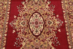 Unique Loom Reza Collection Traditional Persian Style Area Rug, 2 ft 7 in x 10 ft, Burgundy/Ivory