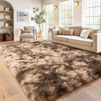 Area Rug for Living Room, Furry Carpet for Teen, Shaggy Rug for Nursery Room, Fuzzy Plush Rug for Dorm 6x9 Feet