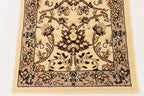 Unique Loom Sialk Hill Collection Area Rug - Washington (2' 2" x 8' 2" Runner Ivory/Black)