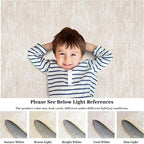 Garvee 8x10 Area Rug for Bedroom Washable Kids Room Rug with Rubber Backing, Stain Resistant Modern Solid Rugs Non Shedding Low Pile Contemporary Carpet for Living Room, Dining Room, Beige