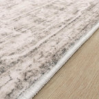 Paco Home Area Rug Modern Oriental Design in Vintage Look in Beige, Size: 2'8" x 4'11"