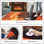 2x3 Sunrise Leopard Rugs for Entryway - Sunset African Savanna Small Area Rugs, Wild Animal Laundry Room Carpet Non Slip Accent Throw Rug for Bathroom Kitchen Sink Front Door