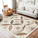 Geometric Rug Small, Washable 2x3 Throw Rug for Entryway, Modern Abstract Patterned Indoor Door Mat, Geometric Decor for Home, Bedroom, Soft Non Slip Thin Design FER82