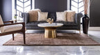 Unique Loom Solo Collection Area Rug - Calabasas (5' 3" x 7' 7" Rectangle, Light Brown)
