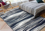 Keen Home Design Area Rugs - 5x8 Non-Shedding, Abstract Rugs for Kitchen, Living Room, Bedroom, Dining Room, Entryway - Size: 5'3" x 7'7", Multi
