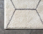 Unique Loom Trellis Frieze Collection Area Rug - Geometric (8' x 10', Ivory/ Gray)