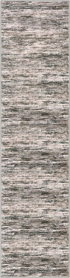 2x8 Modern Abstract Runner Rug for Hallways, Brown Green Black White Super Soft Hallway Decor Kitchen Rugs with Non-Slip, Non-Shedding Washable Rug for Entryway Bedroom Indoor
