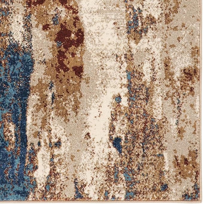 LUXE WEAVERS Lagos Collection Passion 5x7 Abstract Area Rug
