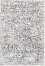 Unique Loom Finsbury Collection Area Rug - Sarah (2' x 3' 1" Rectangle, Gray/ Ivory)