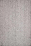 Modern Herringbone Chevron Collection Handcrafted Wool Area Rug - Durable, Zigzag Pattern, for High Traffic, Contemporary Design for Living Room, Bedroom, Dining Room Decor (Smoke Grey, 2' x 3')