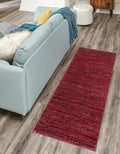Unique Loom Finsbury Collection Area Rug - Kate (2' x 8' Runner, Red)