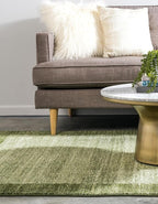 Rugs.com Angelica Collection Rug – 3' x 5' Light Green Medium Rug Perfect for Entryways, Kitchens, Breakfast Nooks, Accent Pieces