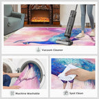 Peacock Rugs for Living Room - 6x8 Rug, Fantasy Peacock Area Rugs for Bedroom, Peafowl Rug, Girls Room Washable Carpet, Aesthetics Carpet - Peafowl Home Decor & Gifts