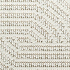 Nourison Home Textured Home Ivory 2'3" x 7'6" Area Rug - Easy Clean, Non Shedding, Bed Room, Living Room, Dining Room, Kitchen (8' Runner)