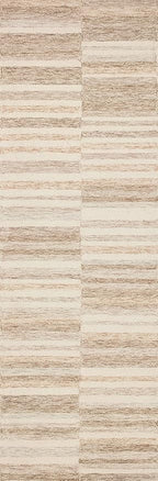 Loloi Chris Loves Julia Chris Collection CHR-03 Ivory/Clay 11'-6'' x 15', .50" Pile Height, Area Rug