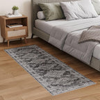 Dripex Washable Runner Rug 2x6 Non-Skid Kitchen Runner Vintage Kitchen Rug for Hallway Soft Low-Pile Carpet, Stain Resistant Kitchen Mat for Laundry Living Room Bathroom