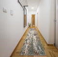 Keen Home Design Area Rugs - 2x18 Non-Shedding, Abstract Rugs for Kitchen, Living Room, Bedroom, Dining Room, Entryway - Size: 2'8" x 18', Multi