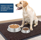 OLANLY Front Door Mat Indoor Outdoor Entrance, Waterproof Heavy Duty Doormat, Fade Resistant, Low Profile, Easy Clean Patio Porch Welcome Floor Mats for Entry, 71x23, Tan