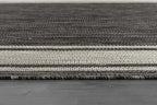 Beverly Rug Large Outdoor Rug 9x12 Modern Bordered Area Rugs for Indoor and Outdoor Patio Deck Porch Garden Waterproof Weather Sun Resistant Washable Outside Carpet (9 x 12 Dark Gray)