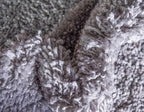 Unique Loom Davos Shag Collection Area Rug - Solid (7' 10" x 11' Rectangle, Sterling)